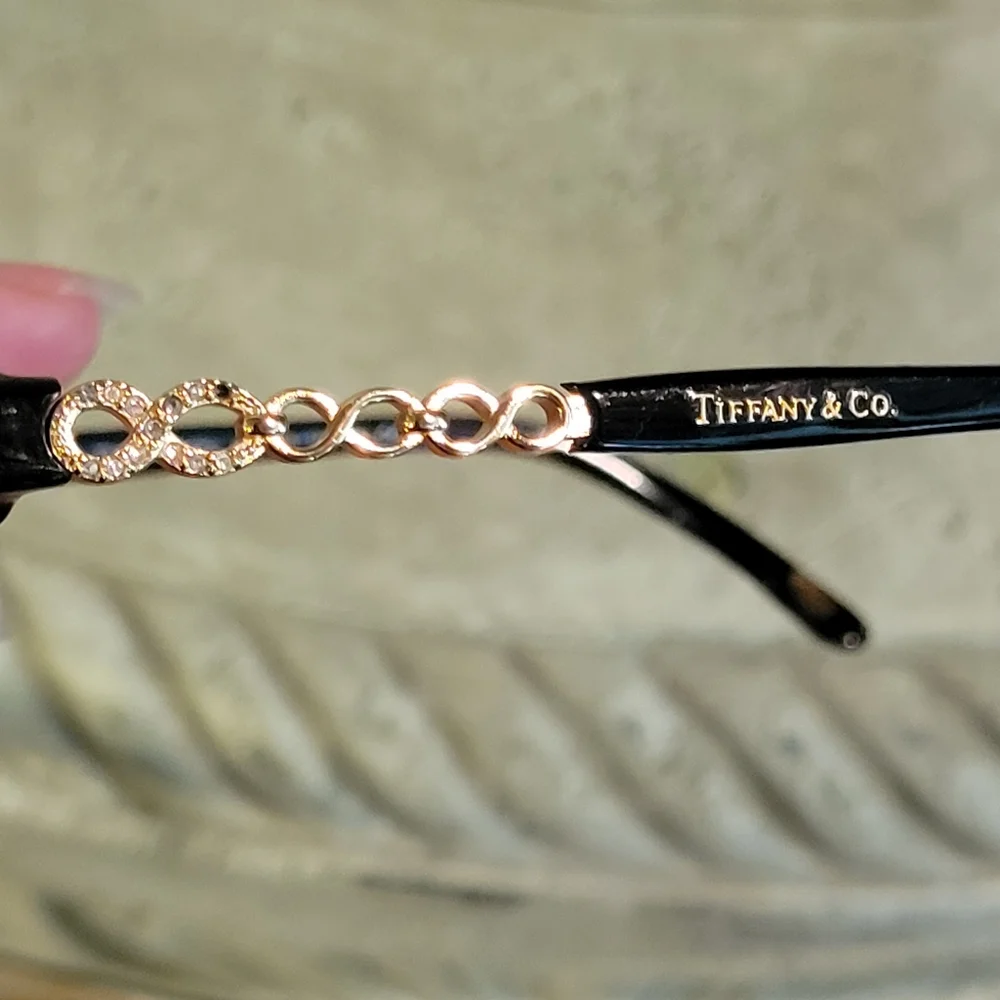 Tiffany & Company Infinity TF2120 Crystal Eyeglasses Luxury Frames NAM#492